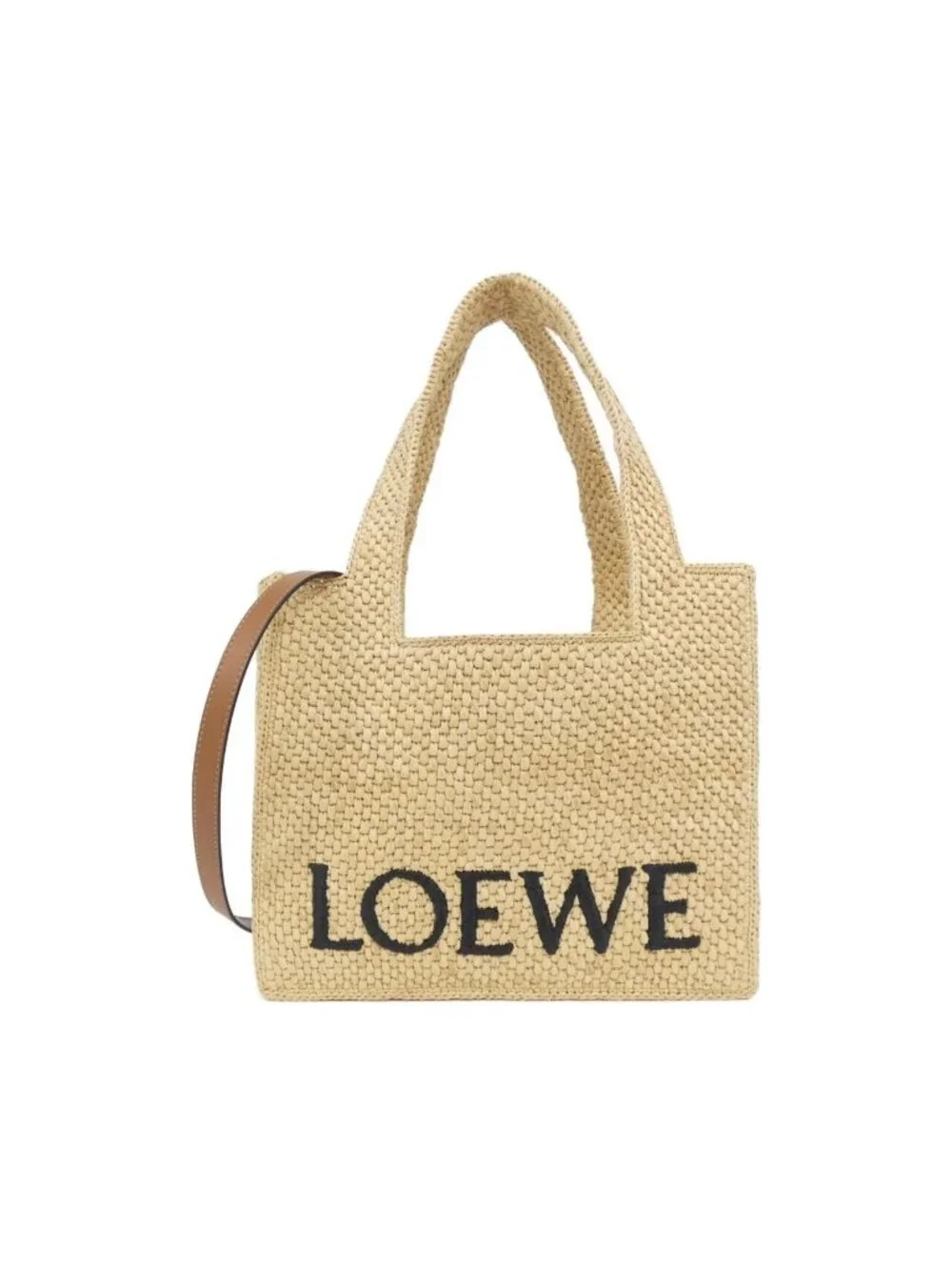 Loewe Font Tote Gold