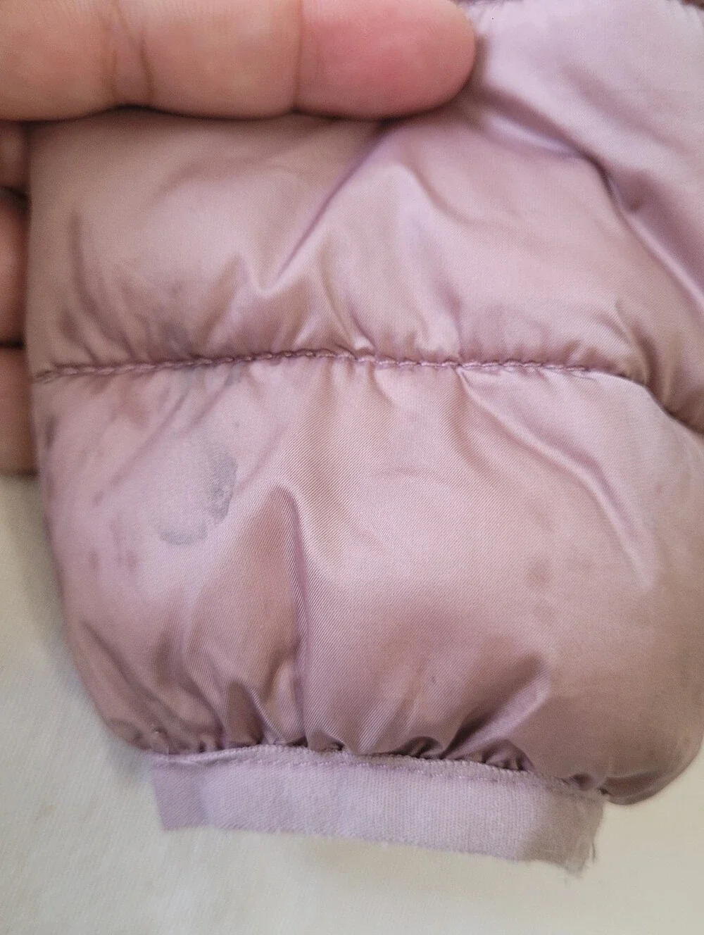 Save The Duck Kid's Hooded Puffer Jacket Synthetic Down Outdoor Size 8 Mauve
