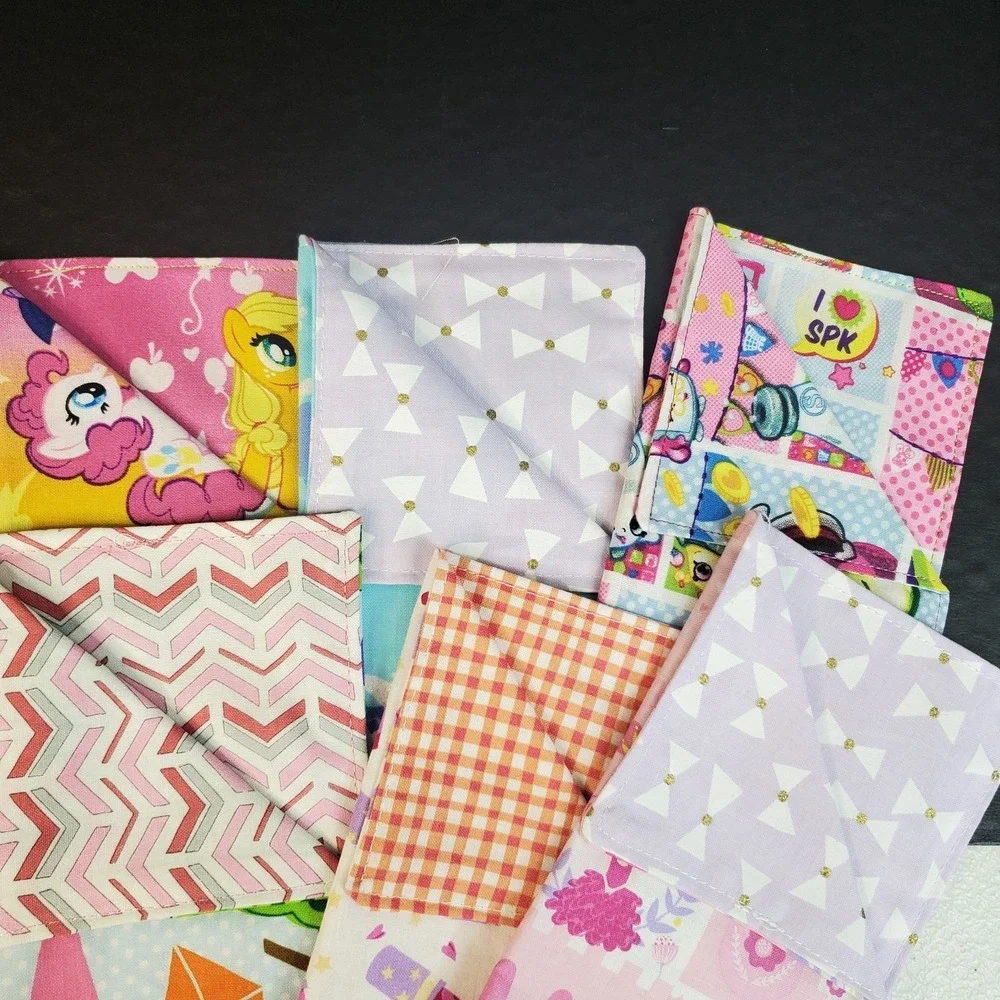 Handmade girls reusable