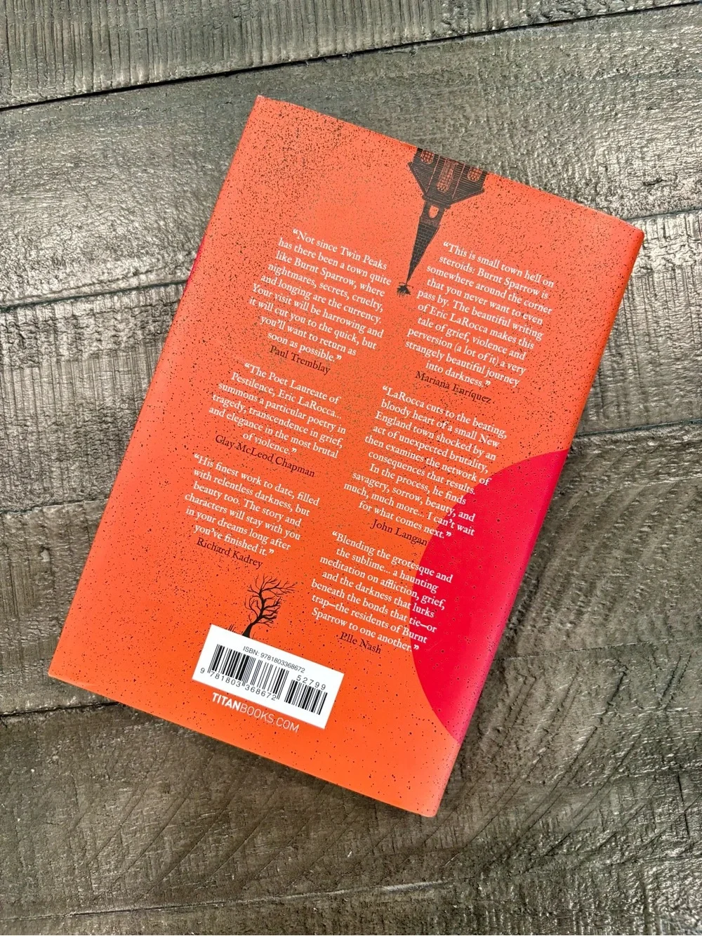 We Are Always Tender With Our Dead by Eric LaRocca Hardcover Book