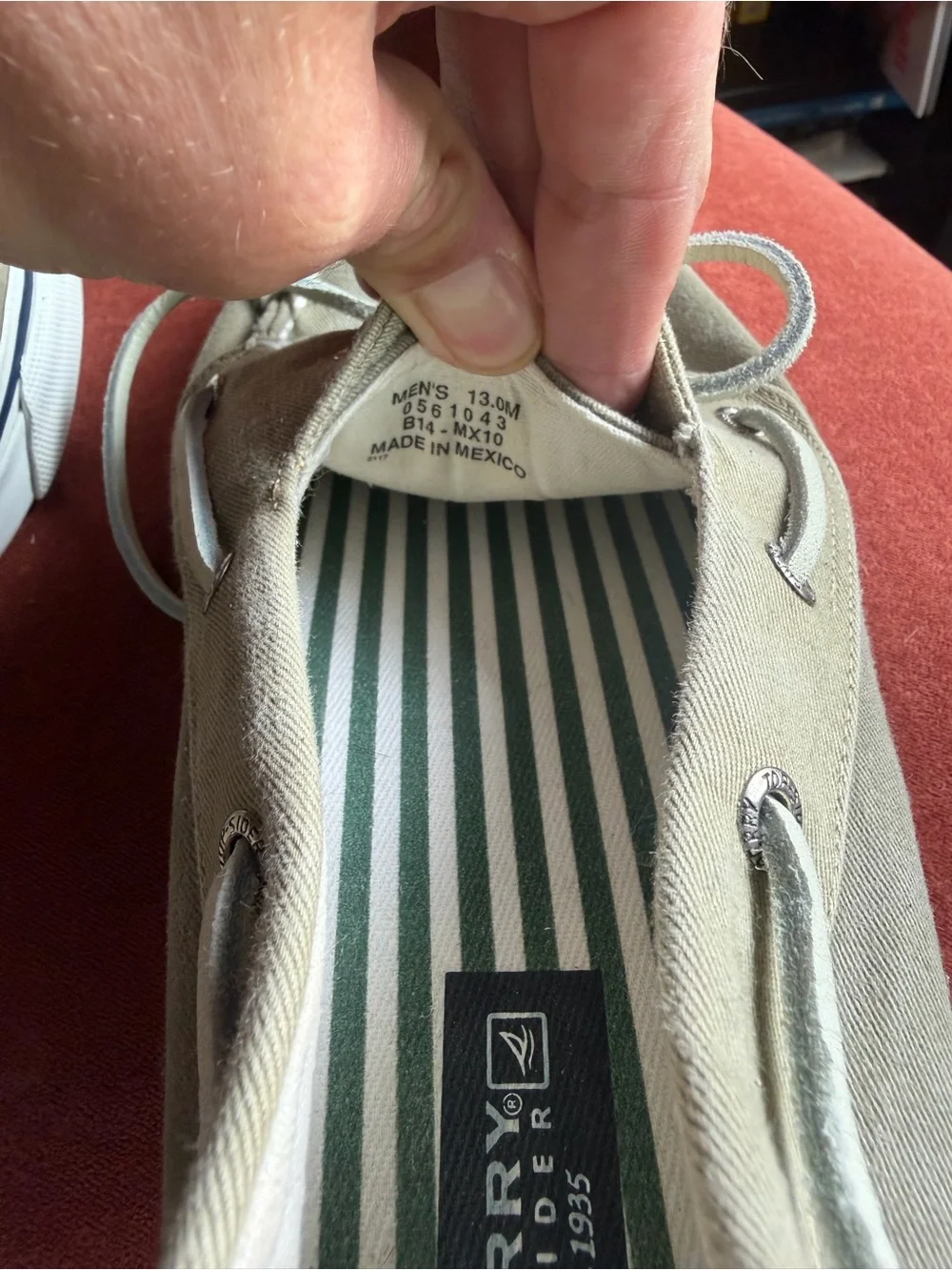 Sperry classic boat