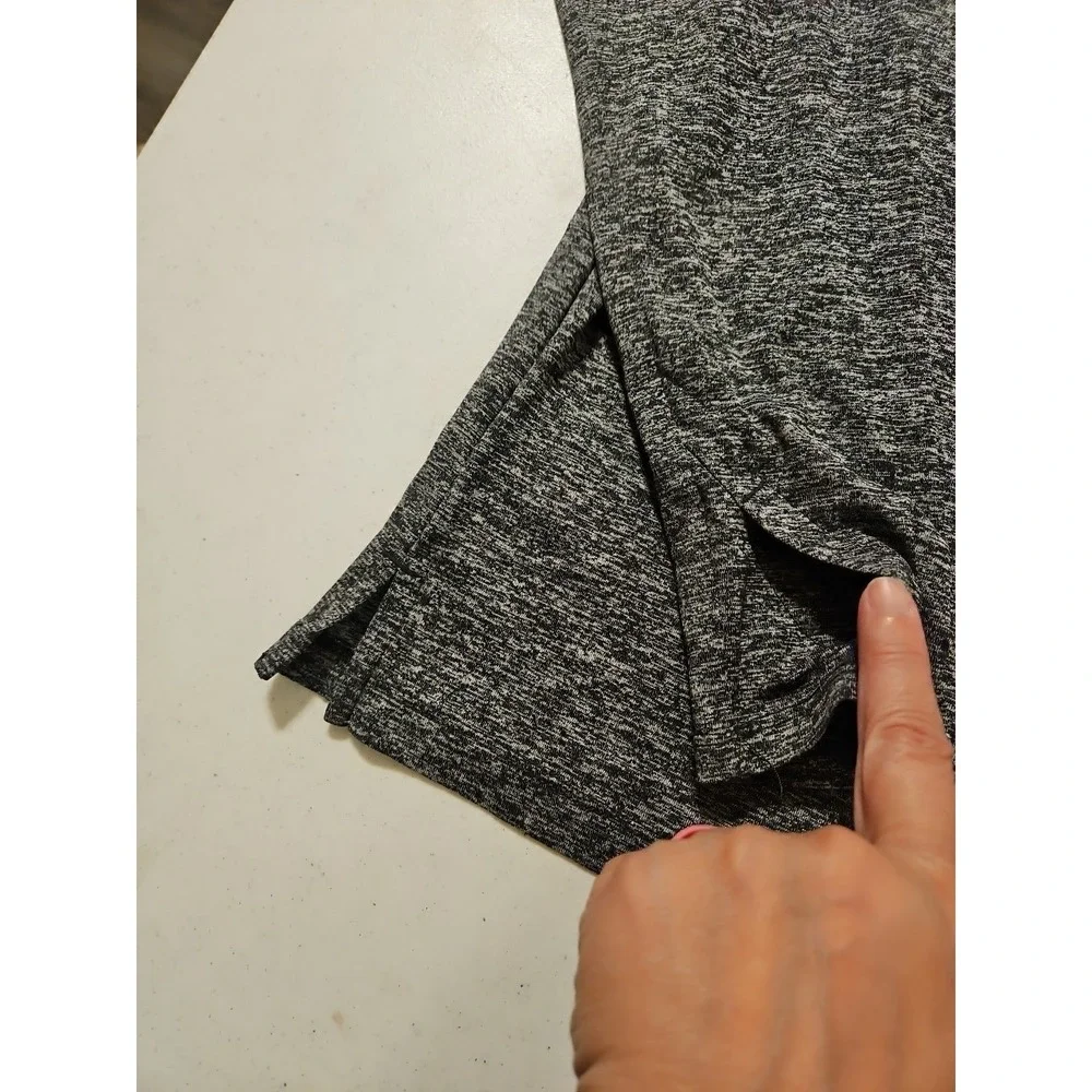 The North Face gray accent