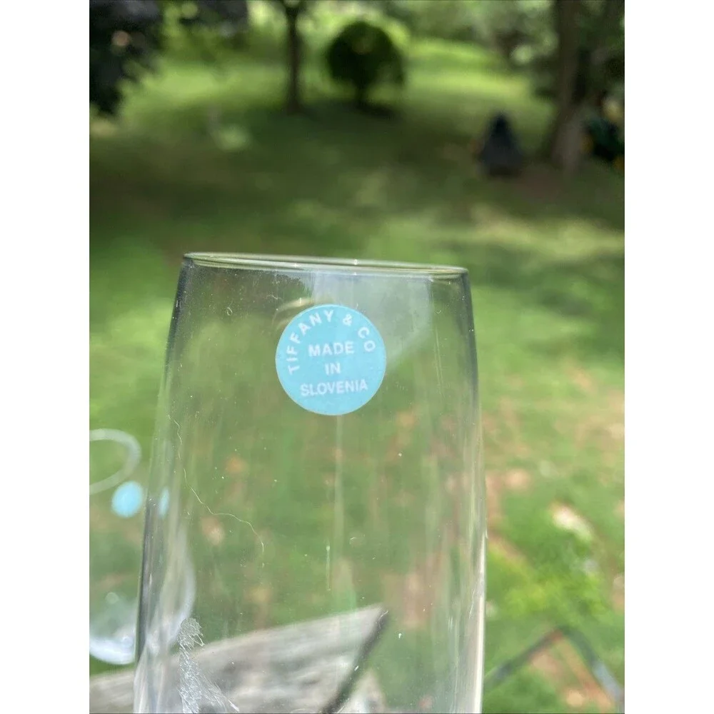 4 Tiffany & Co. Crystal 9.5