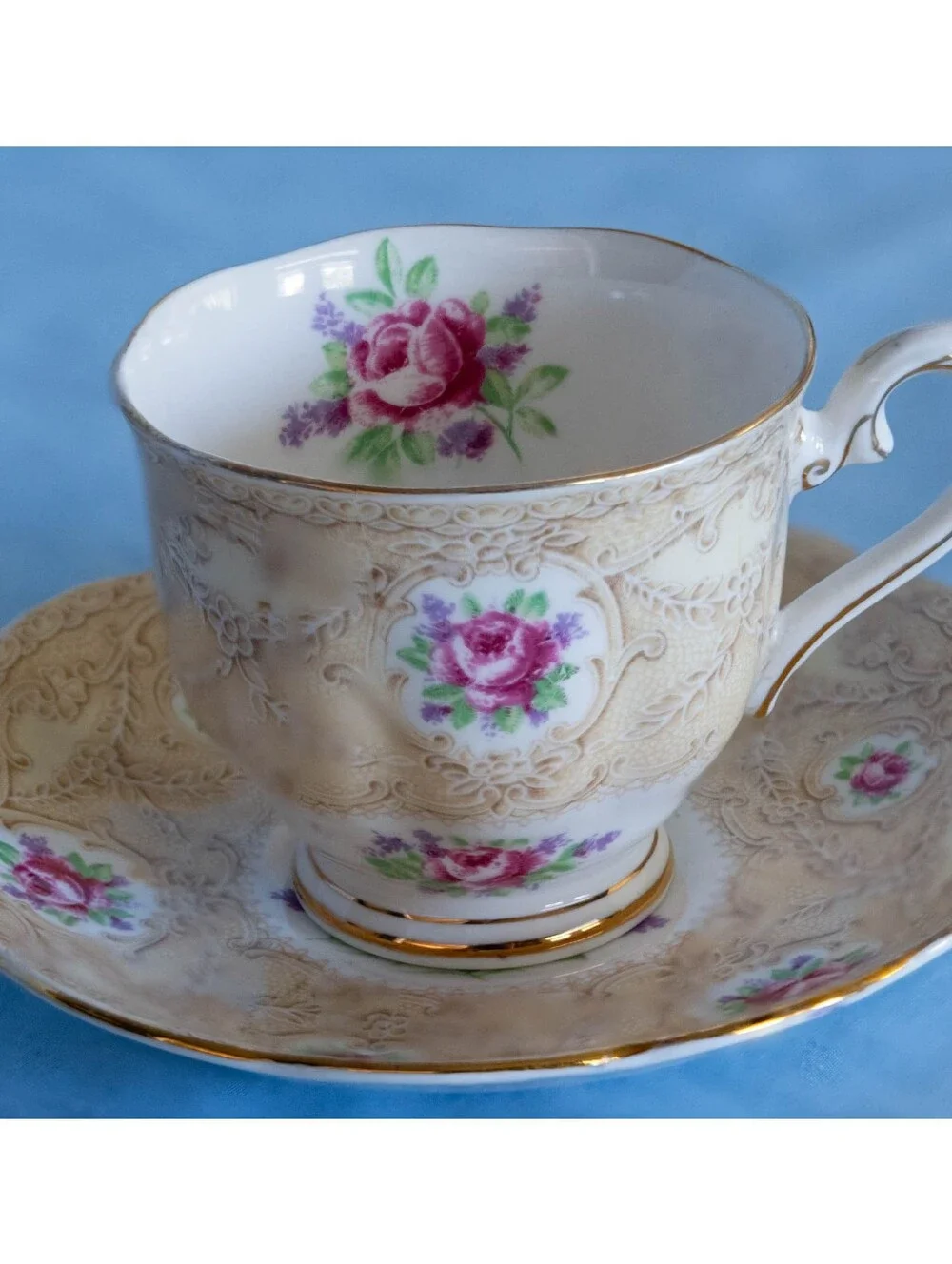 Beautiful, Vintage Assorted Cup And Saucers Made In England!