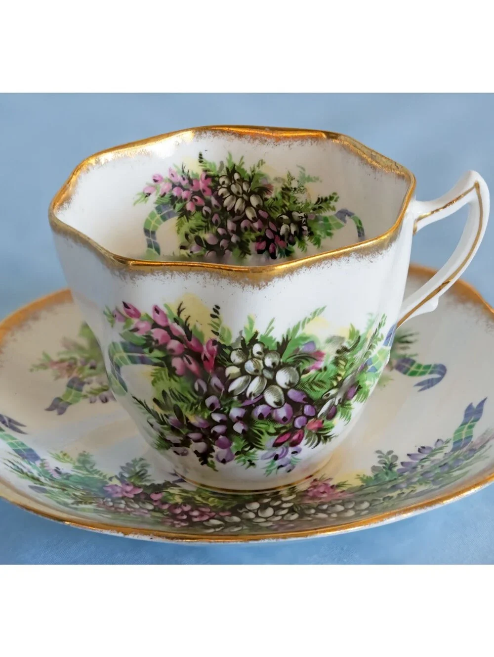 Beautiful, Vintage Assorted Cup And Saucers Made In England!