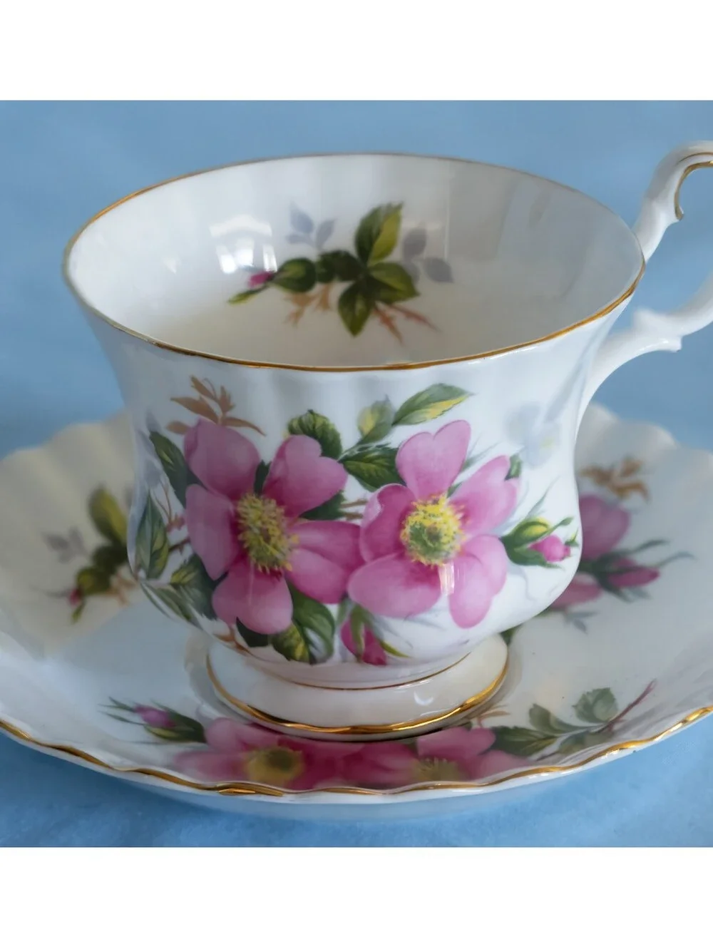 Beautiful, Vintage Assorted Cup And Saucers Made In England!