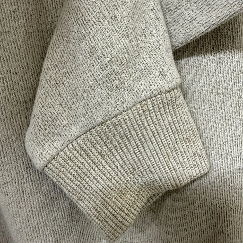 Cream Sweater by New York Popular