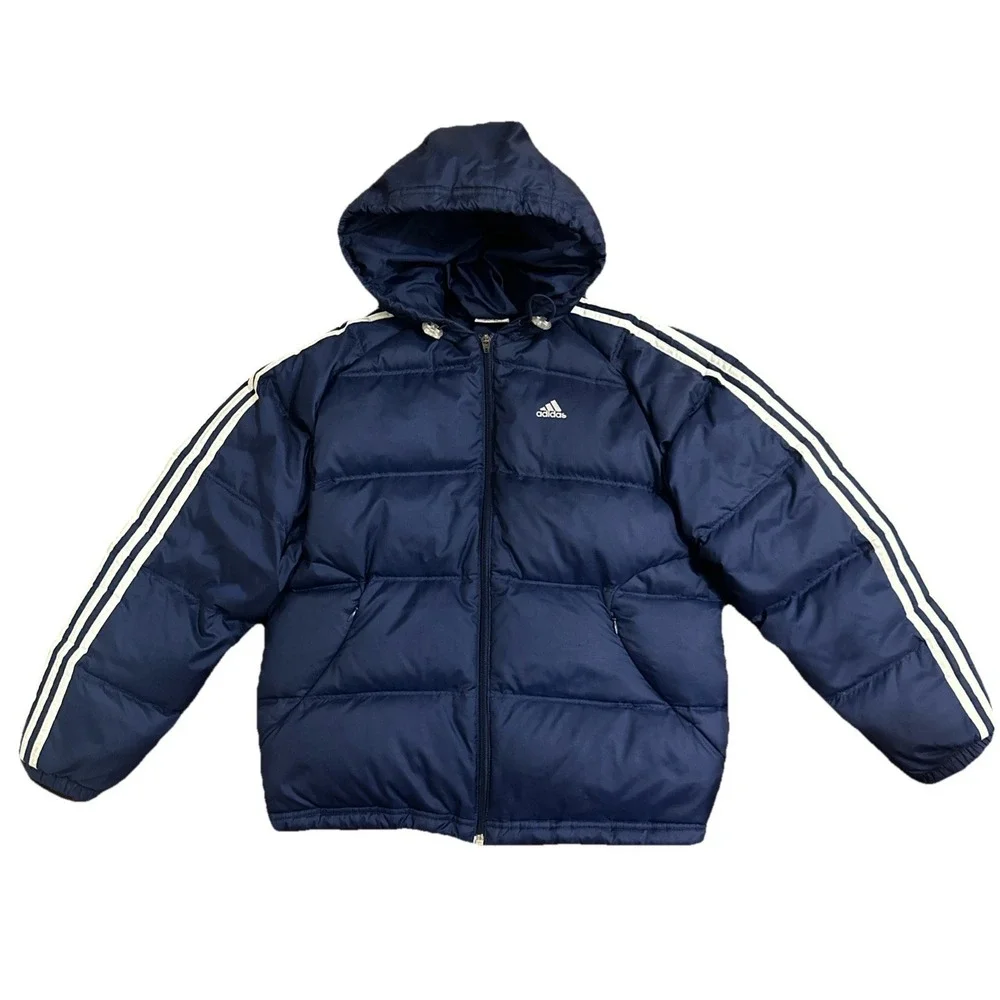 Extremely Rare Vintage Adidas Down Jacket Men's Size Small (See‎ Measurements)