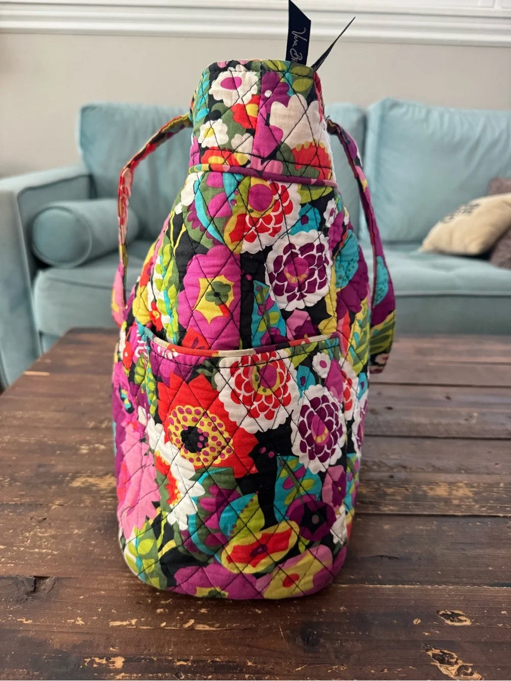 Vera Bradley vibrant quilted
