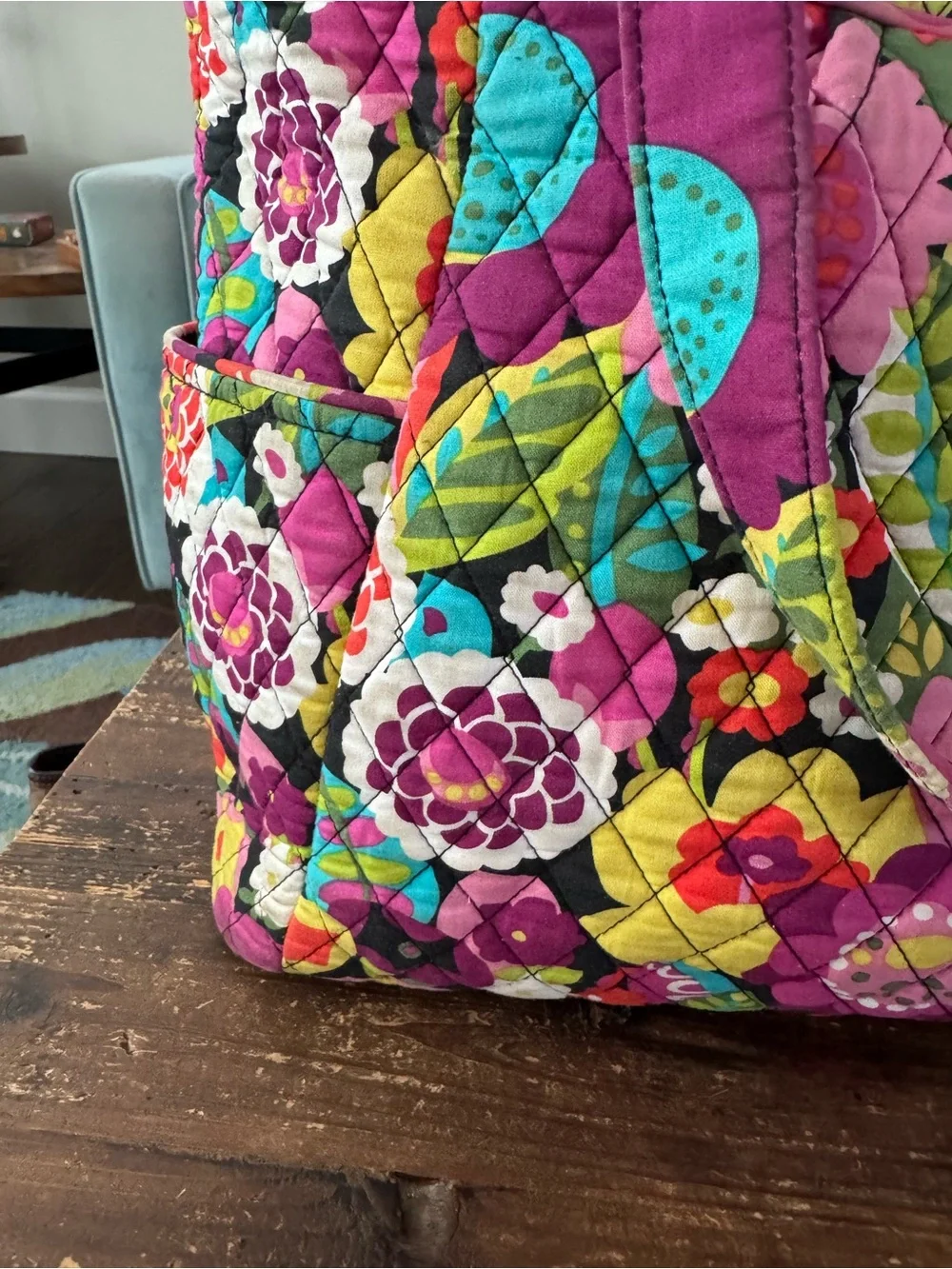 Vera Bradley vibrant quilted