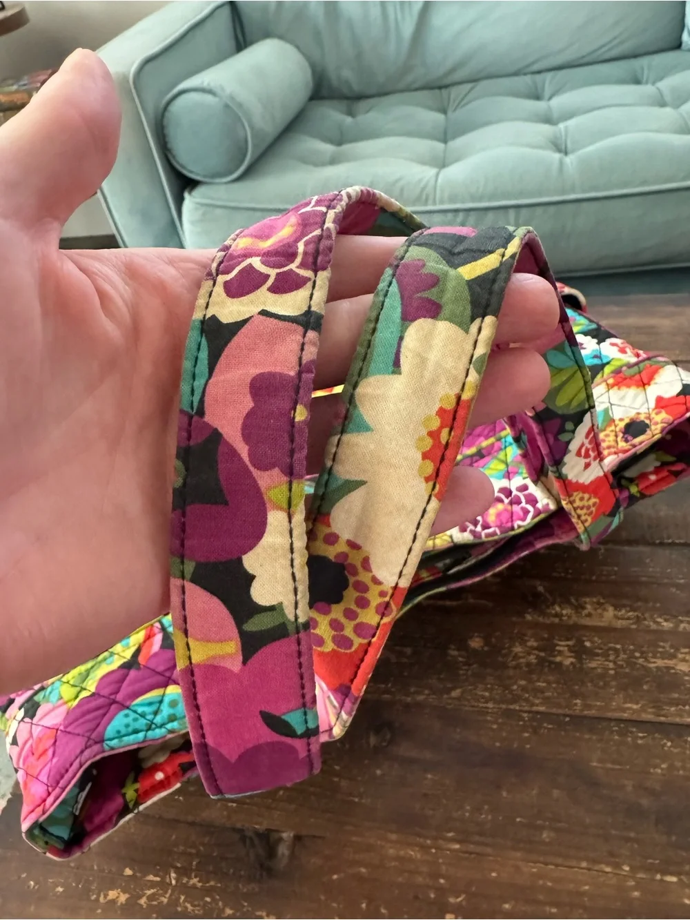 Vera Bradley vibrant quilted