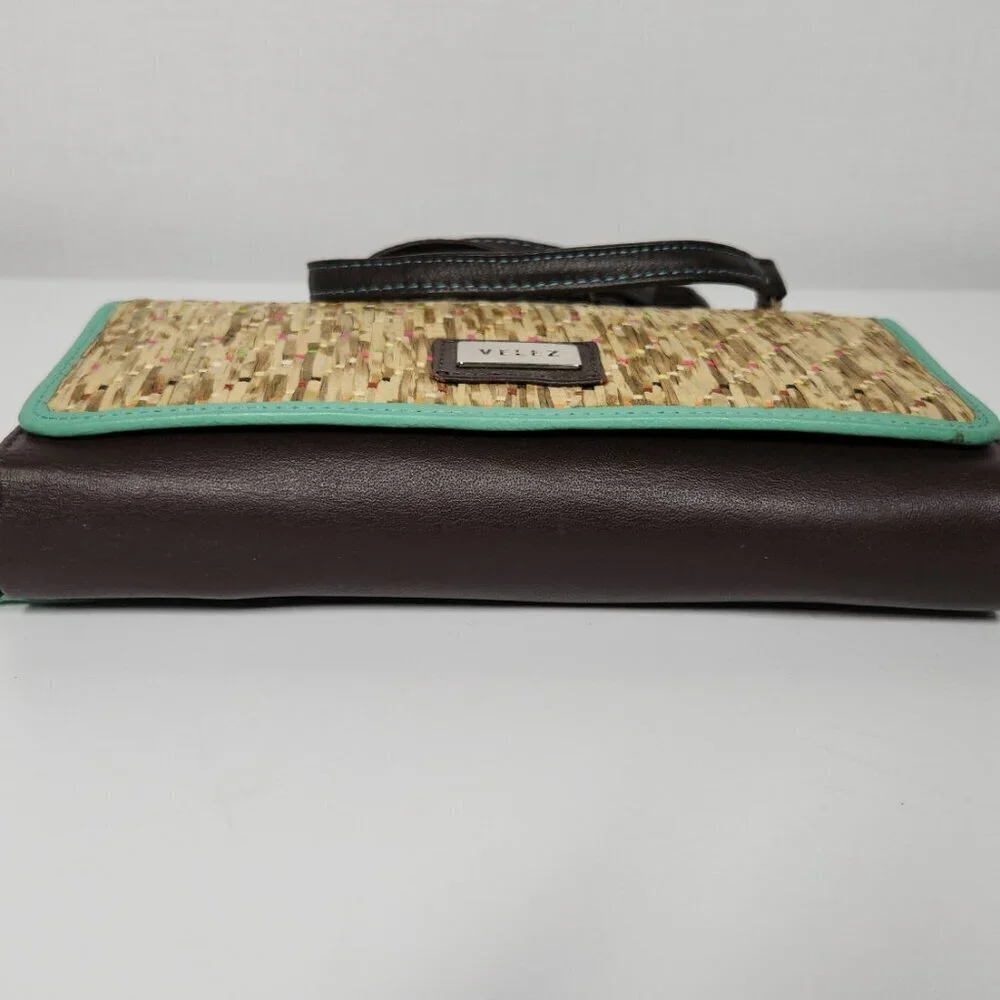 Velez Leather Crossbody Wallet