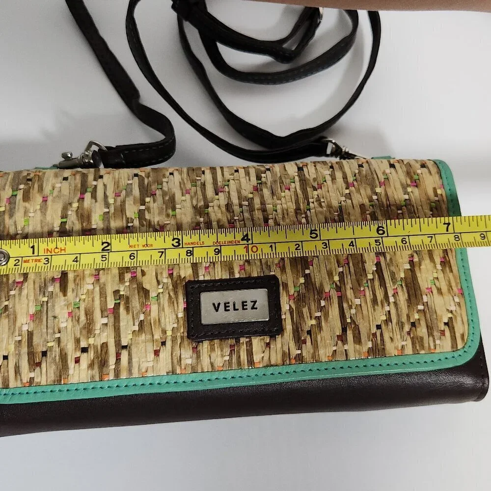 Velez Leather Crossbody Wallet