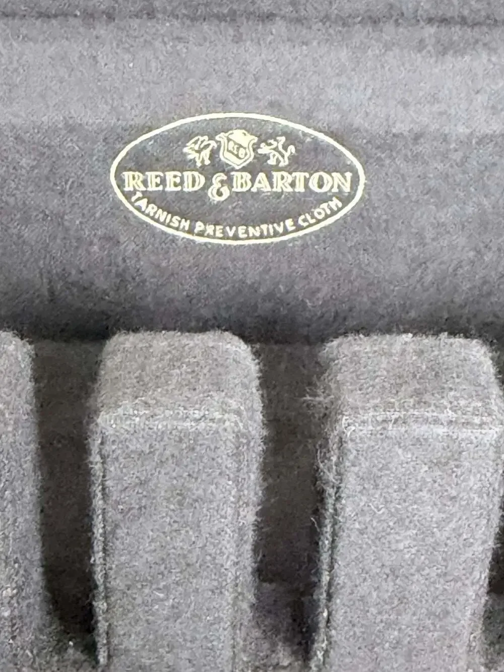 Reed & Barton metal scratches