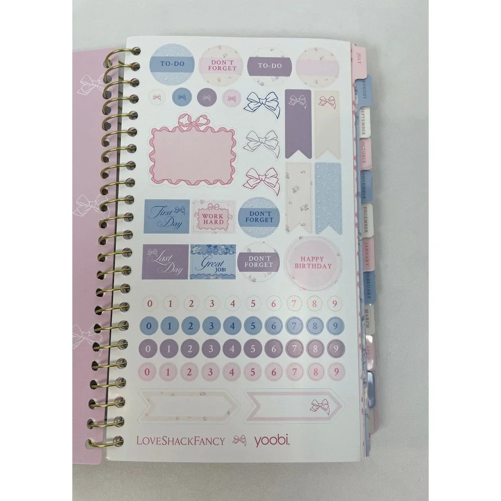 Yoobi planner monthly ditsy