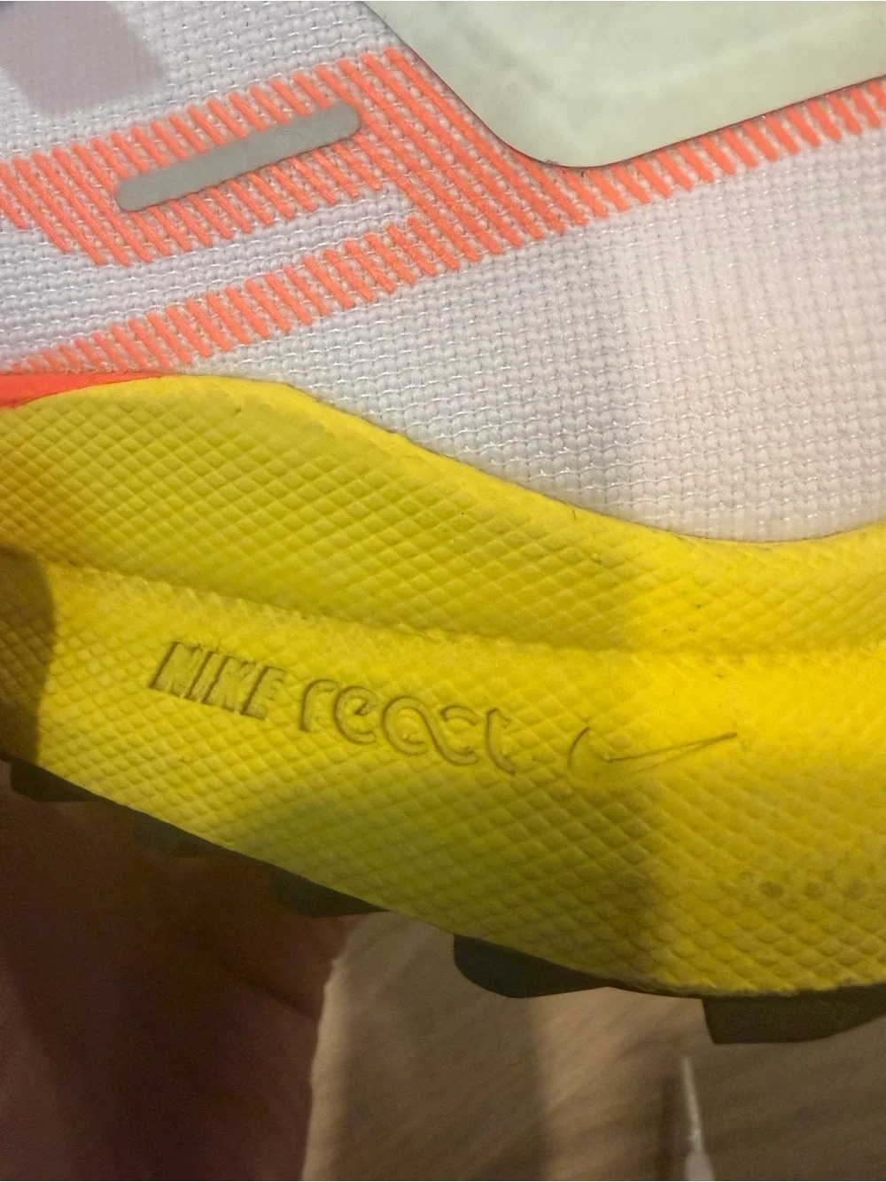 Nike Trail Running Shoes - Mint, Neon Yellow & Orange Accents