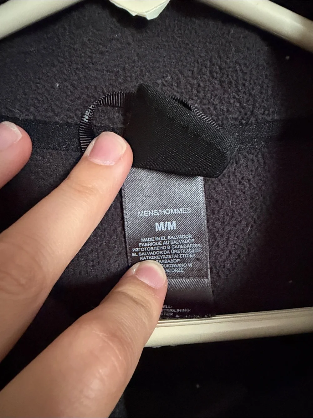 The North Face front chest