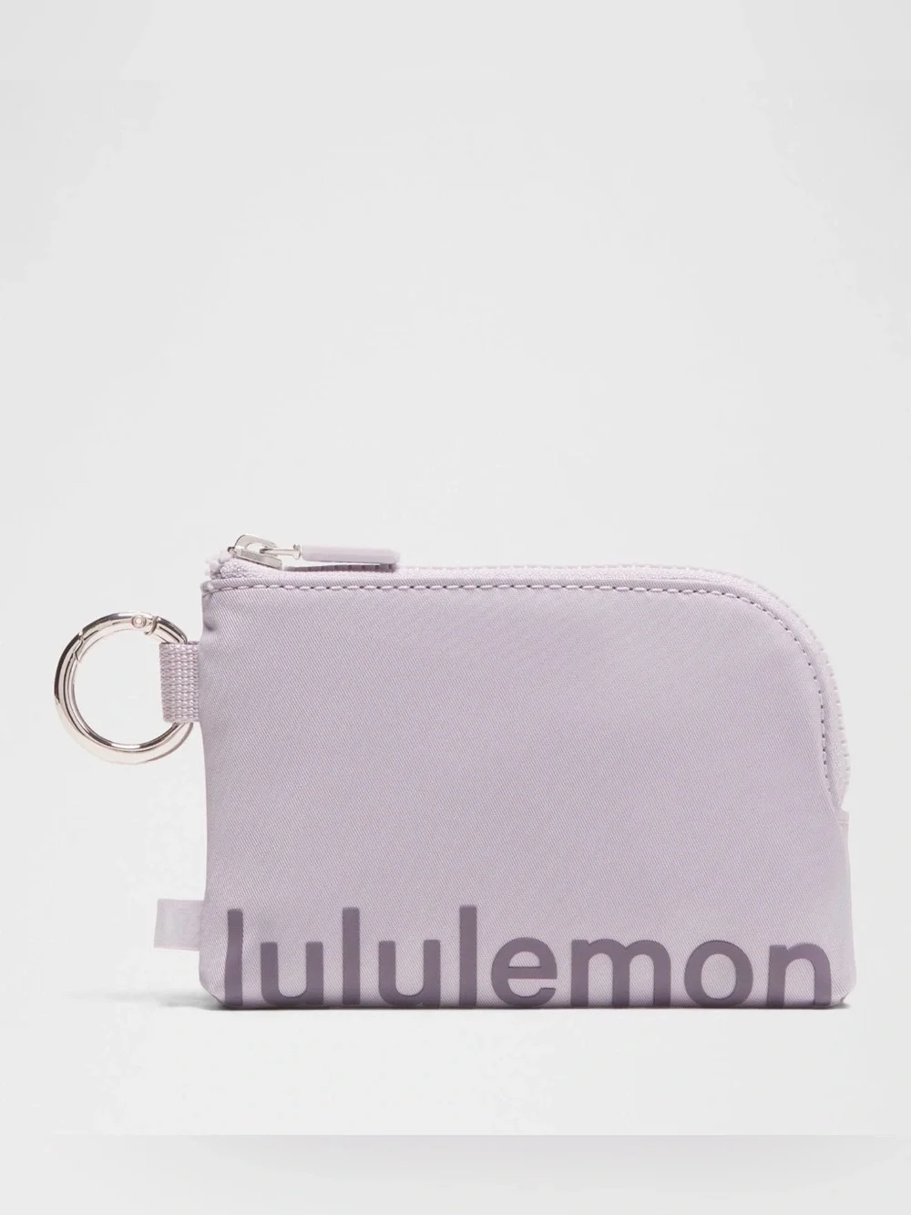 lululemone Lavender Clippable Card Pouch