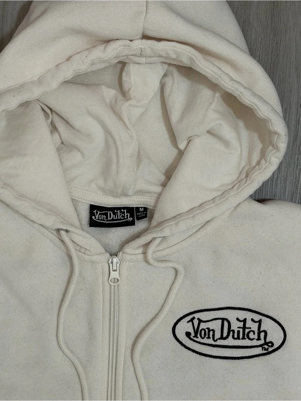 Von Dutch von logo hood