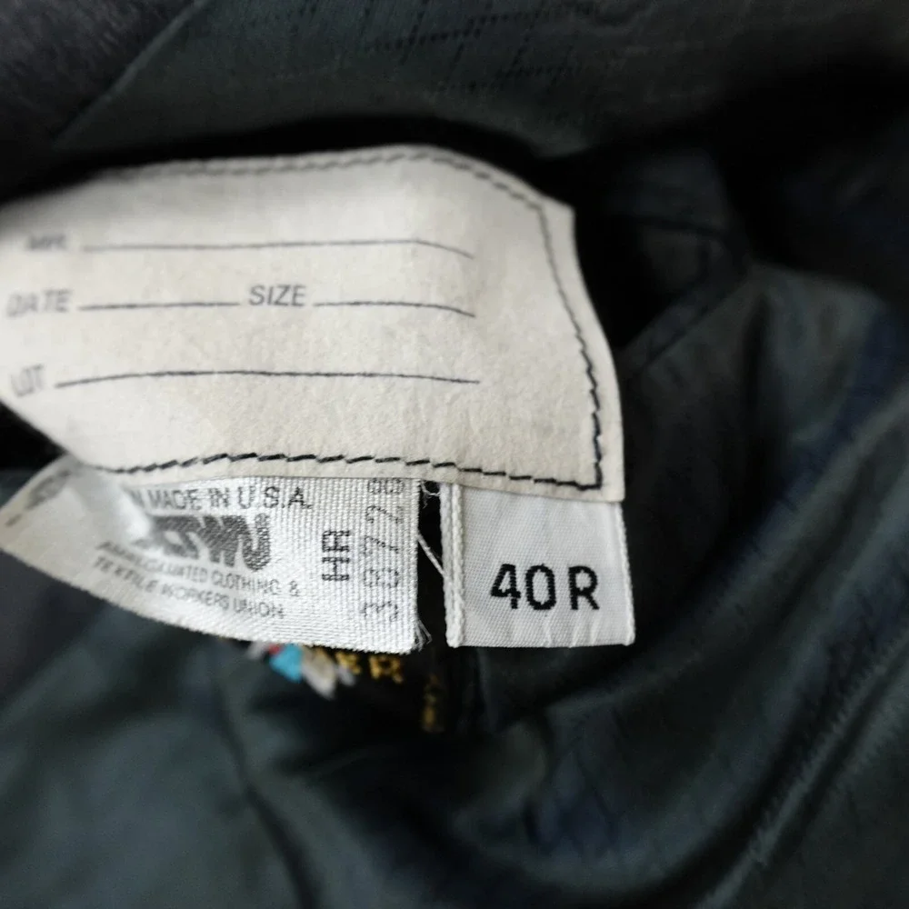 VINTAGE Hart Schaffner Marx Jacket Mens 40R Gray Button Blazer‎ Wool Sport Coat