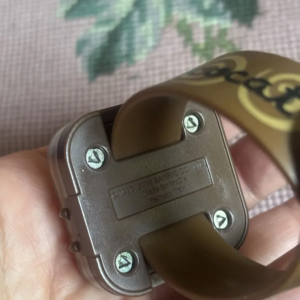 Vtg Y2k Hello Kitty HTF ChocoCat Black Cat Child's Wrist watch McDonalds HTF