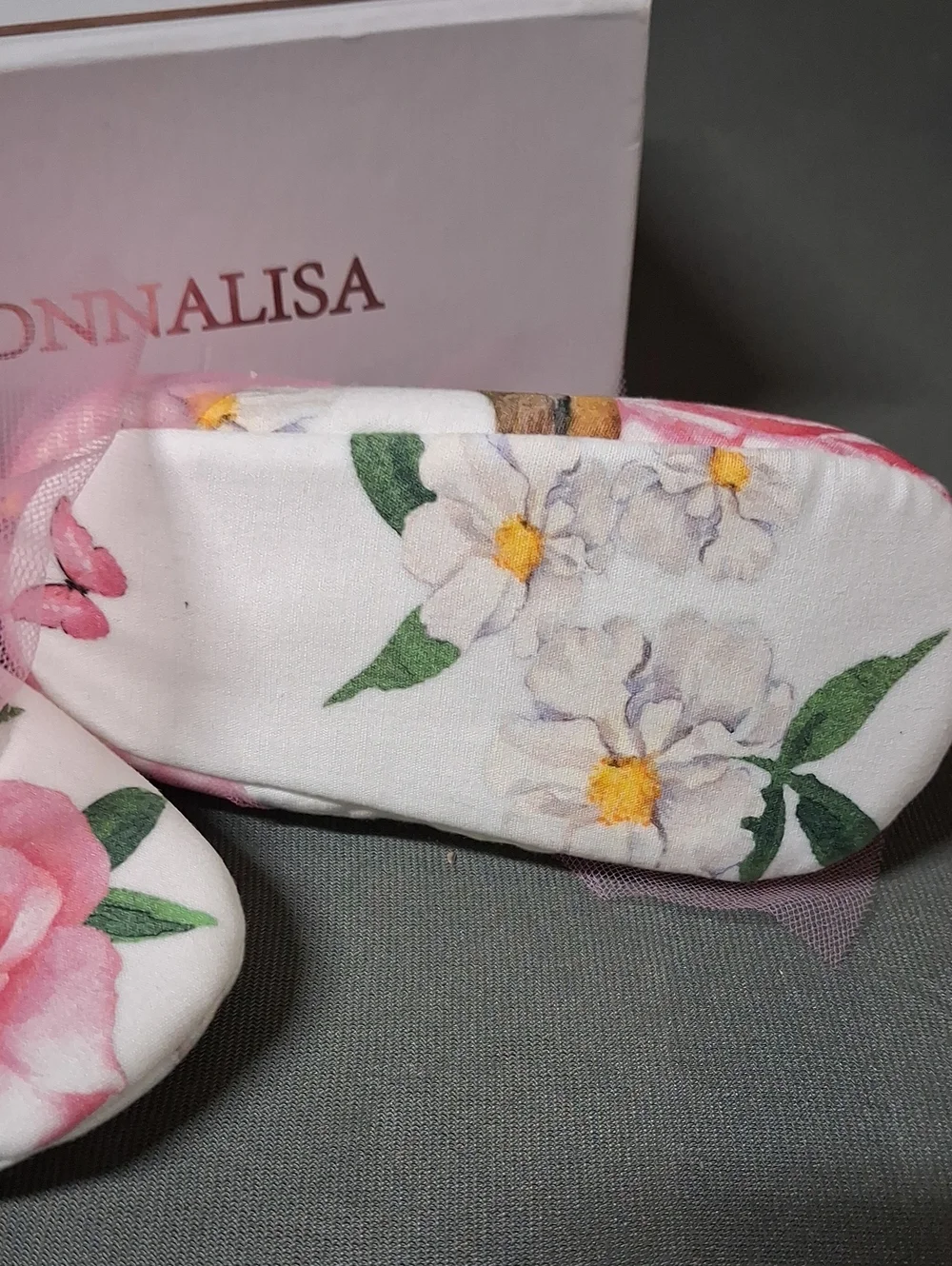 NWT MonnaLisa Pre-Walker  Baby Shoes Roseline Poppin Birdhouses