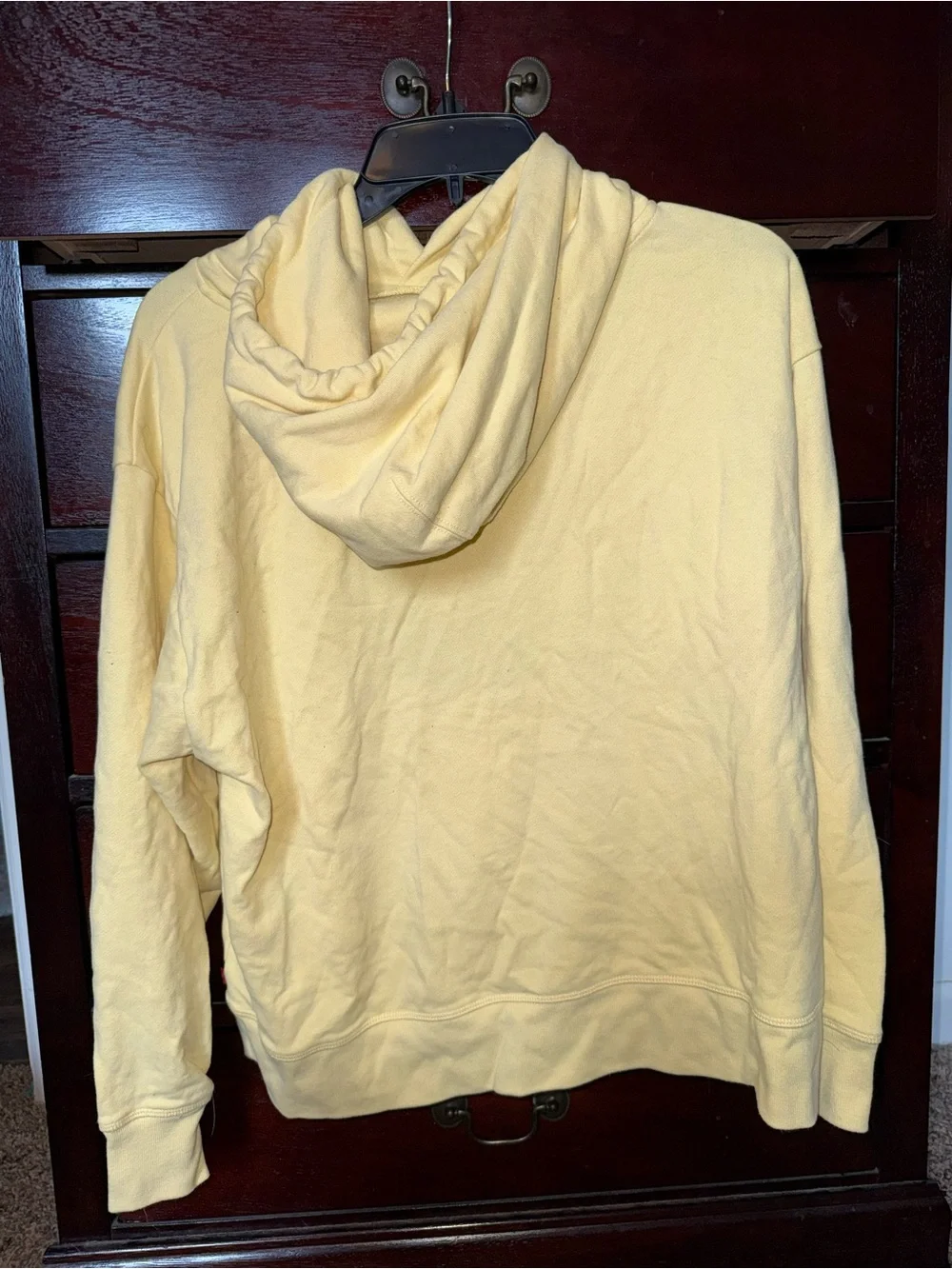 Levi's Pale Yellow Logo Pullover Hoodie