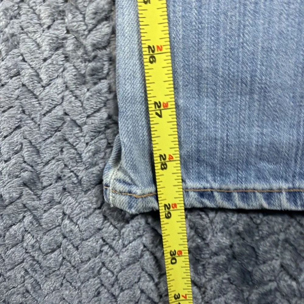 Levis 511 Jeans Mens 33x30 Blue Denim Straight Faded Light Wash Stretch Workwear