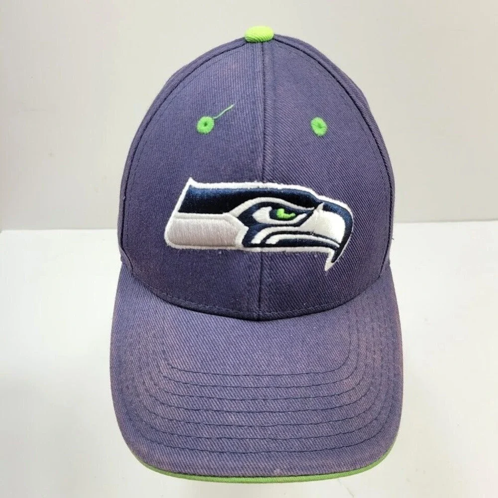 Seattle Seahawks NFL Youth Team Apparel  Adjustable Hat **faded**