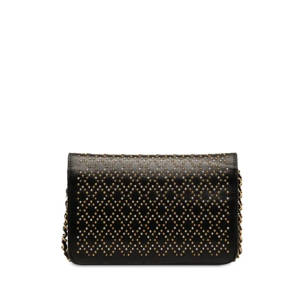 CHANEL black wallet