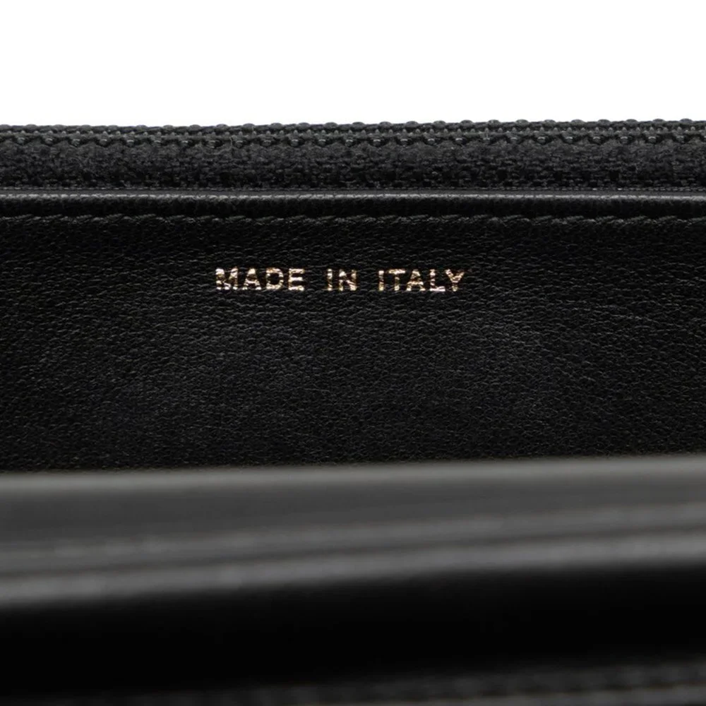 CHANEL black wallet