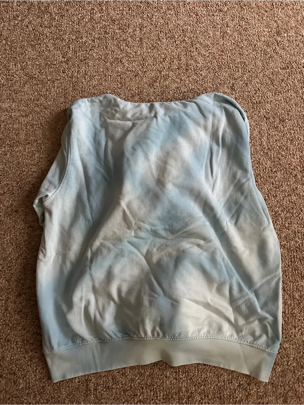 The North Face Men's Pale Blue Hooded Pullover Sweatshirt