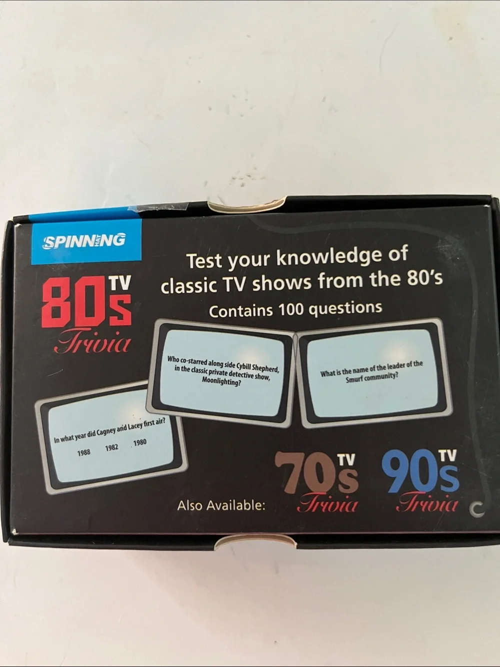 Spinninghat retro 80s