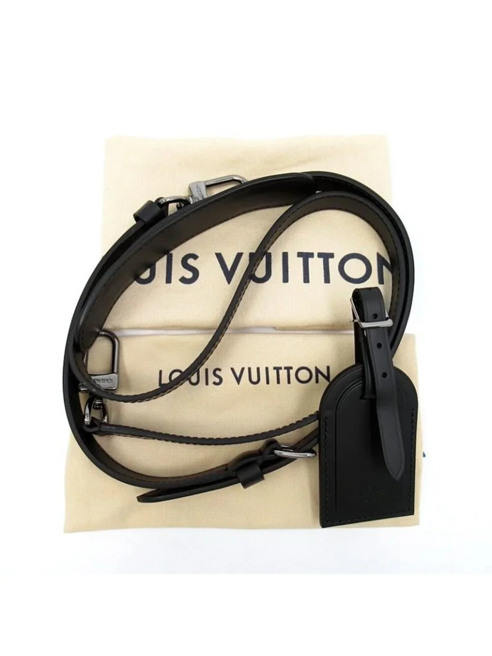 Louis Vuitton Clutch Box Monogram Eclipse Black