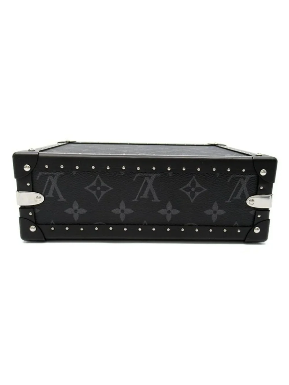 Louis Vuitton Clutch Box Monogram Eclipse Black