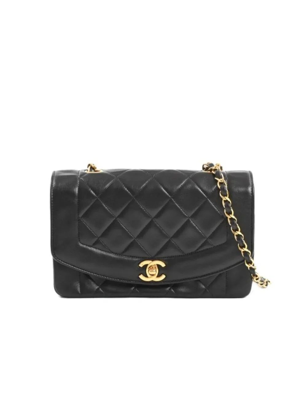 Chanel Shoulder Bag Diana Chain