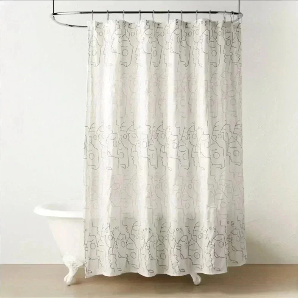 NWT In This Together Shower Curtain White - Opalhouse designed with‎ Jung…