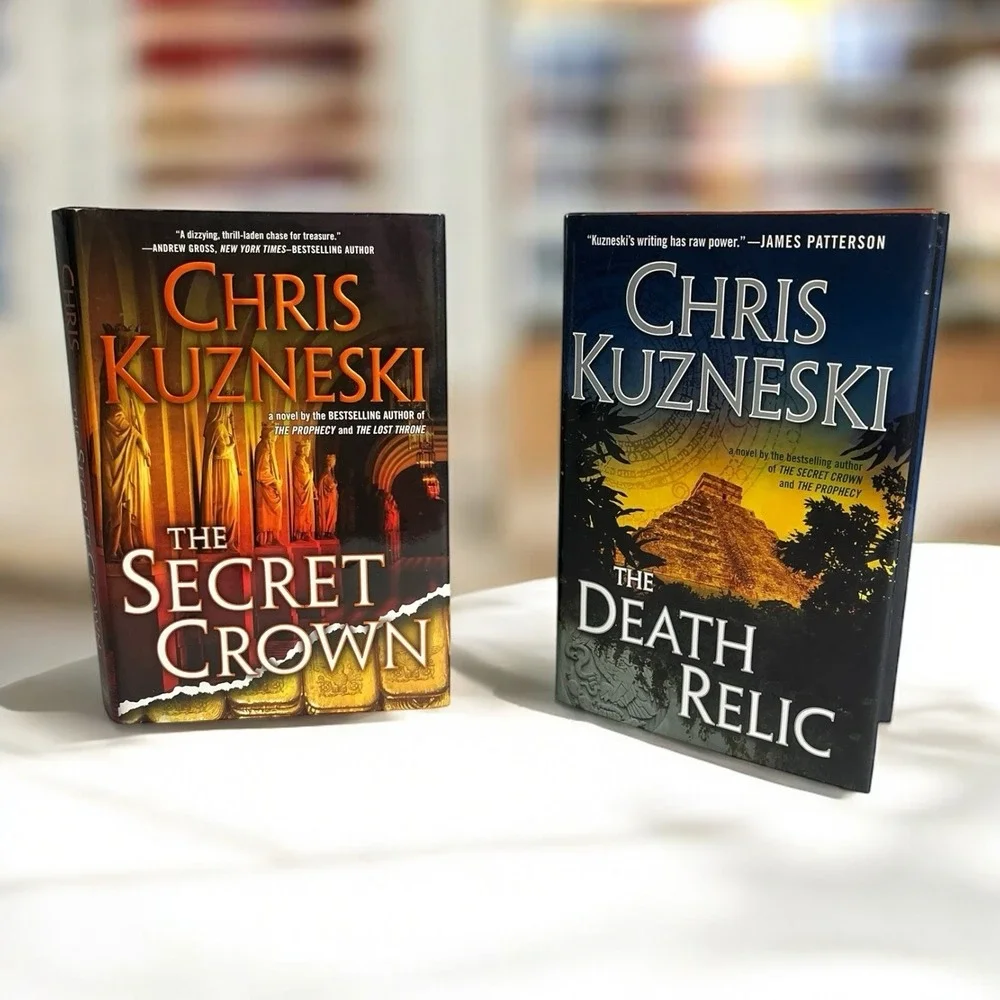 Chris Kuzneski  Thriller Mystery Suspense Novel Book Set Books Bundle Hardcover