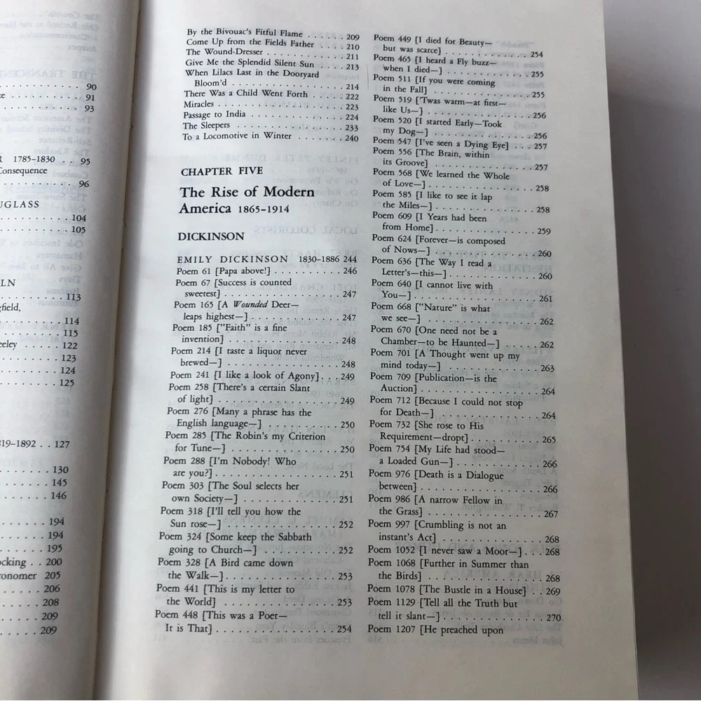 The Literature of the United States 3rd Single Volume Edition Vintage Hardcover