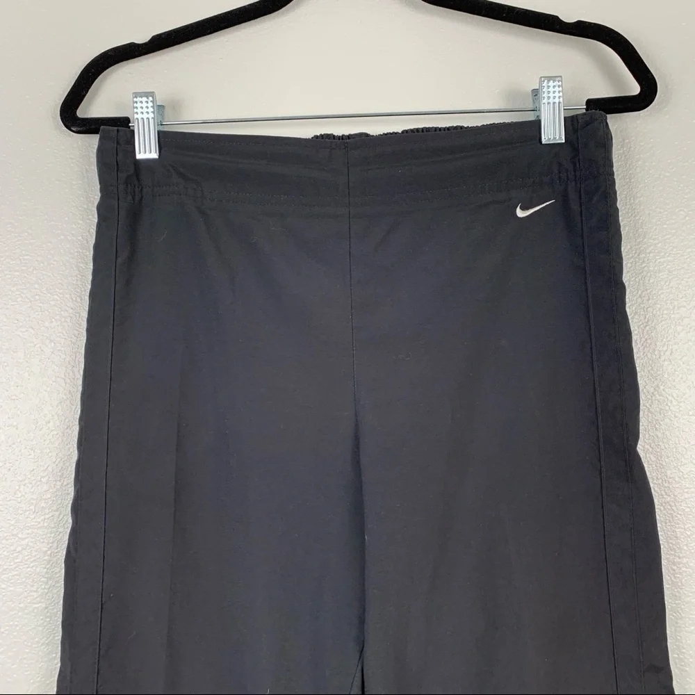 NIKE Womens Polyester Track Pants‎ Drawstring Black