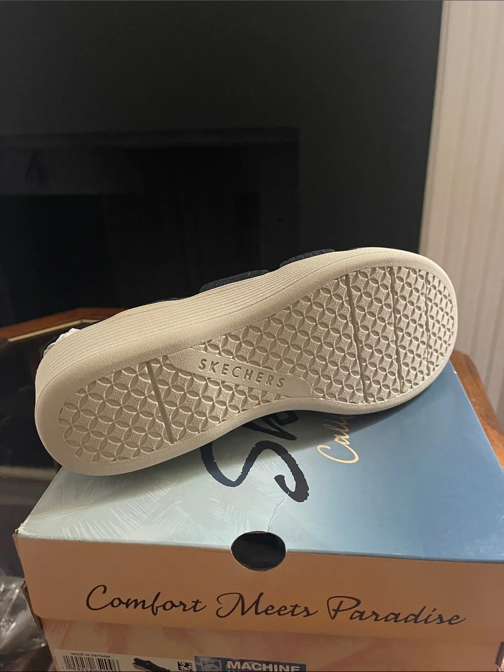 Sheckers wear footbed