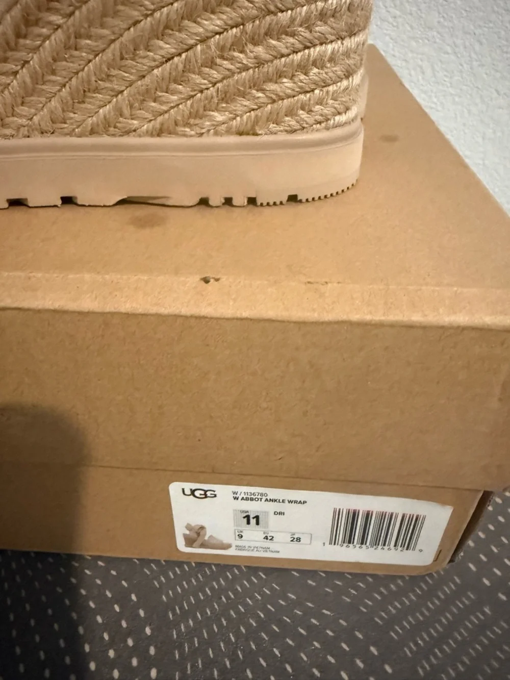 UGG espadrille wedges