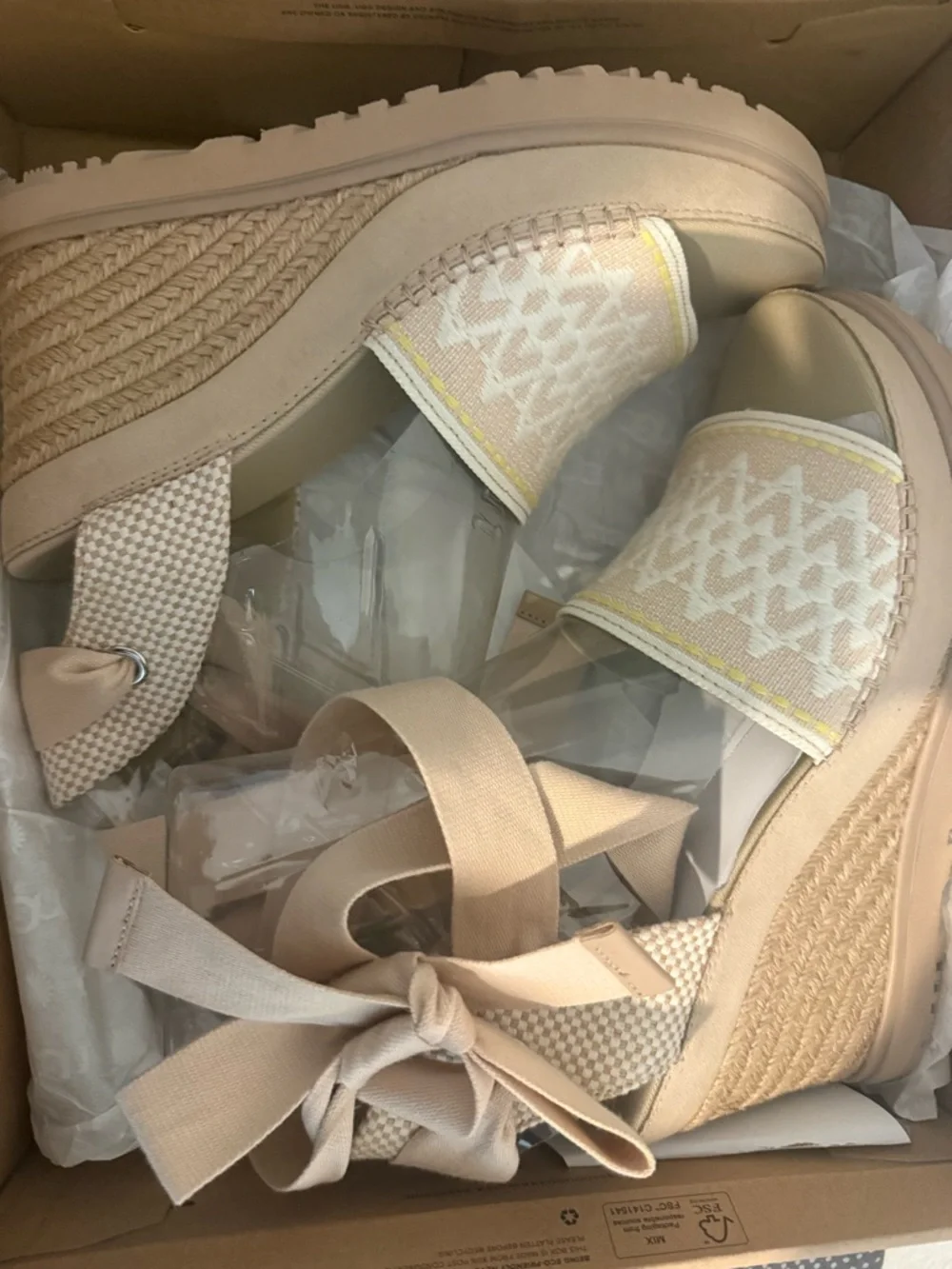 UGG espadrille wedges