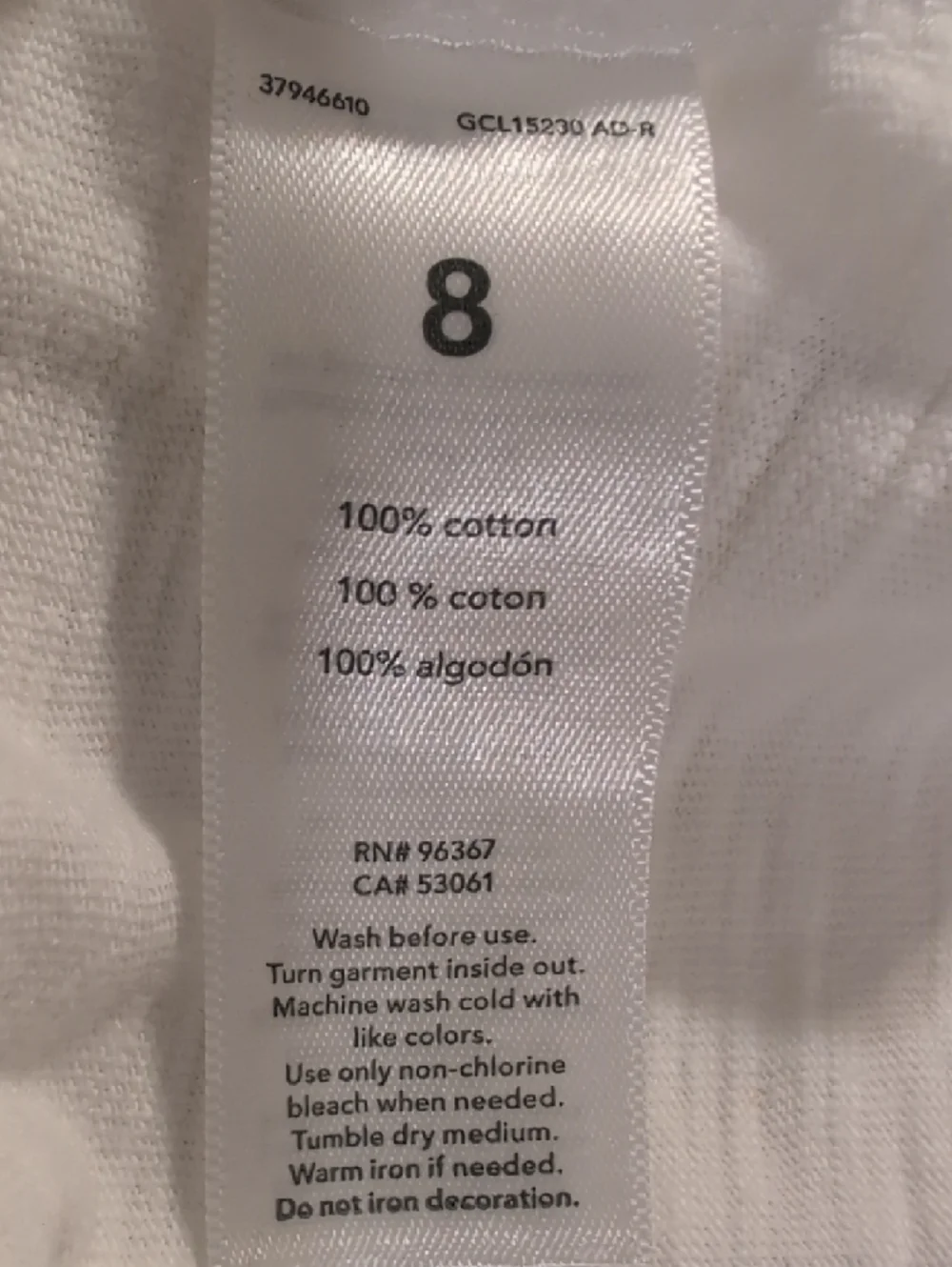 OshKosh B'gosh Boys Cream & Navy Raglan Henley Long Sleeve Shirt 8