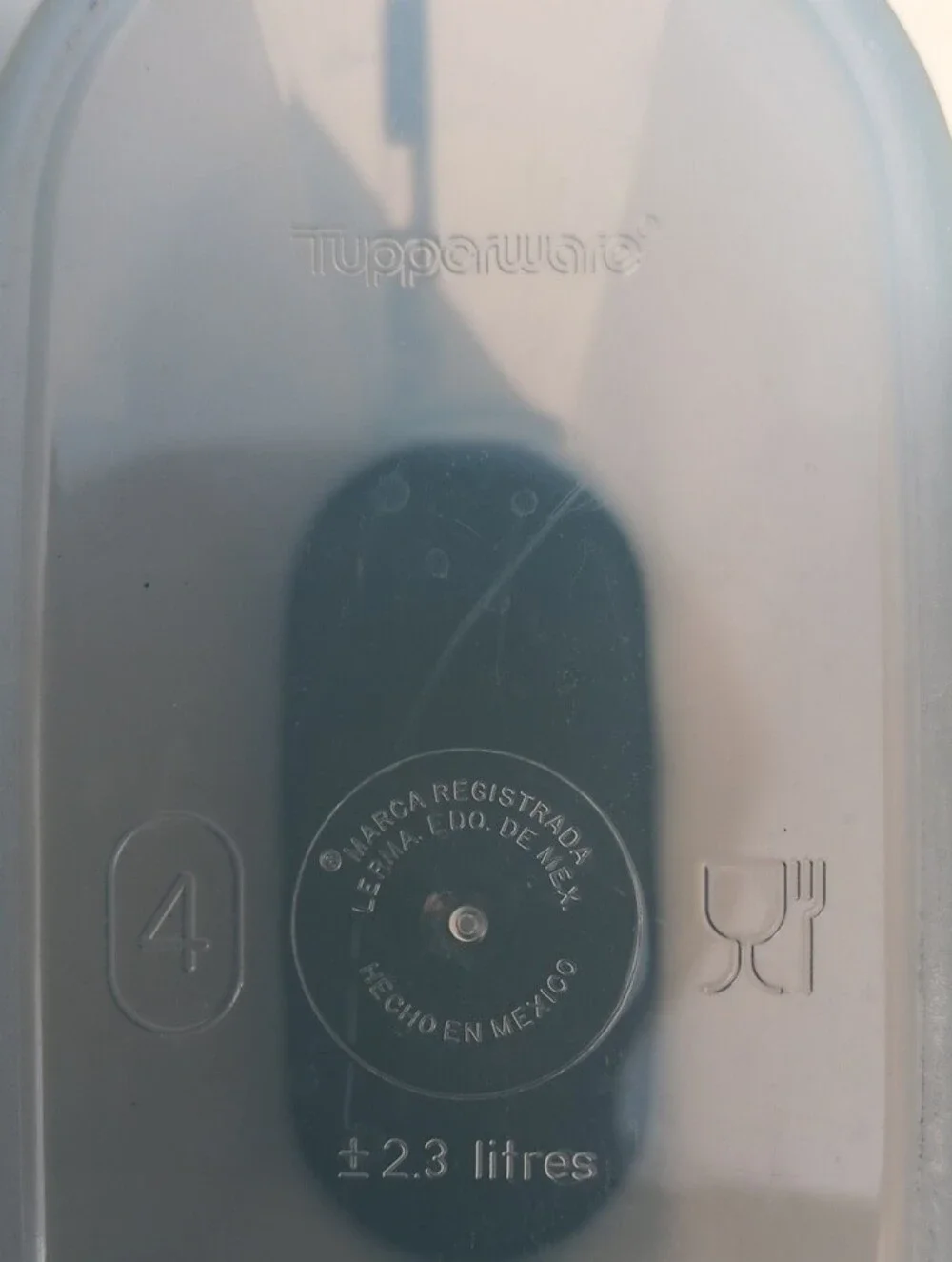 Tupperware 3l frosted