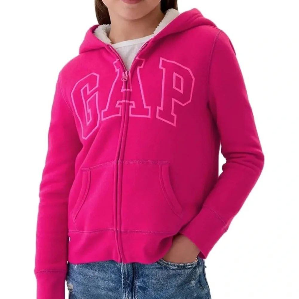 NWT GAP Kids Cozy Lined Hoodie Size Small (6-7)‎