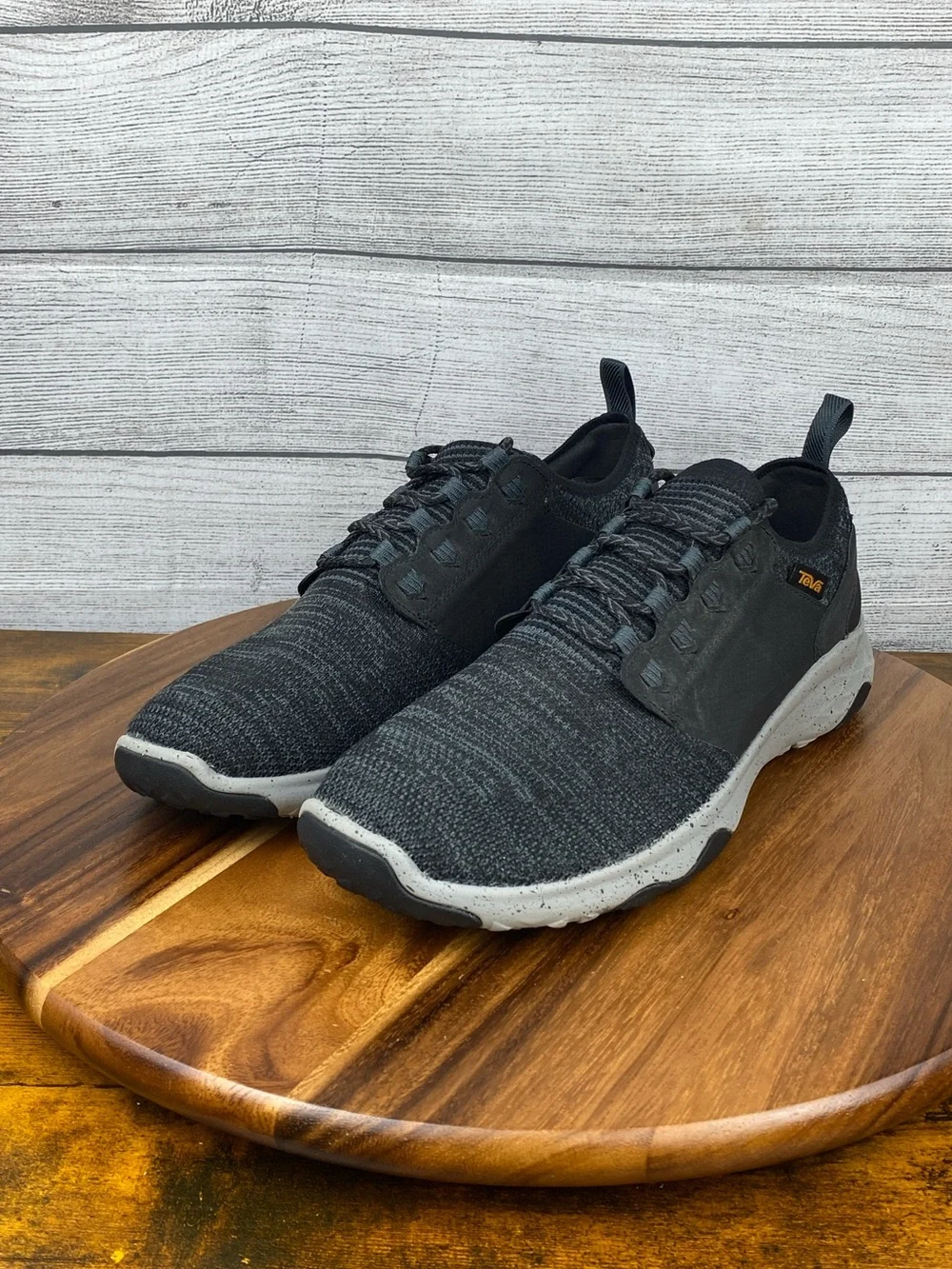 TEVA Men’s Arrowhead 2 Knit Black Grey Outdoors Shoe 1099331 Sneaker Size 13