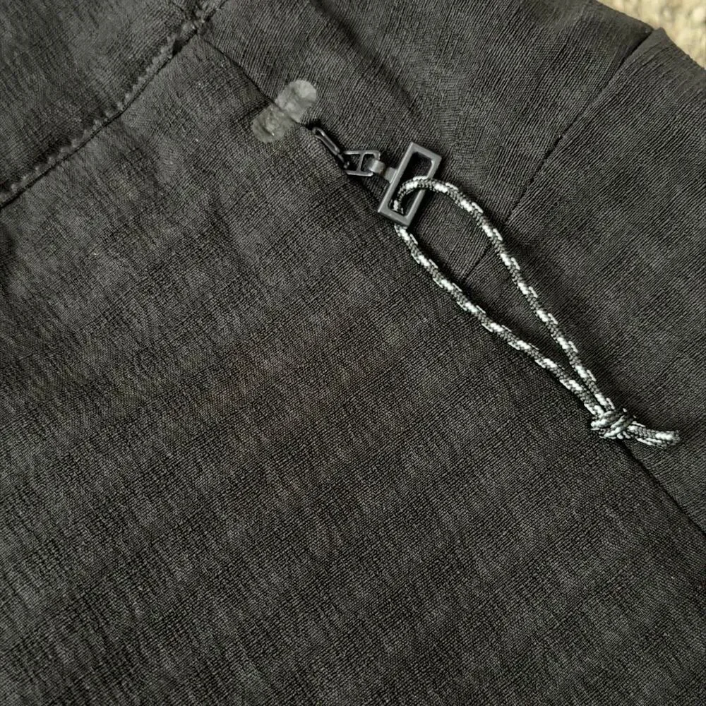 The North Face Tekware Grid Shorts FlashDry DWR Black Long NWT New Sz LARGE