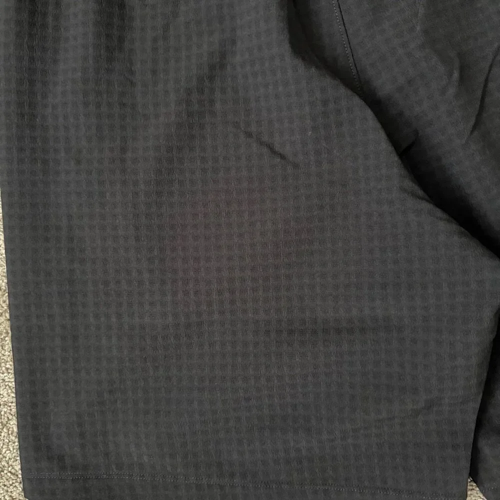 The North Face Tekware Grid Shorts FlashDry DWR Black Long NWT New Sz LARGE