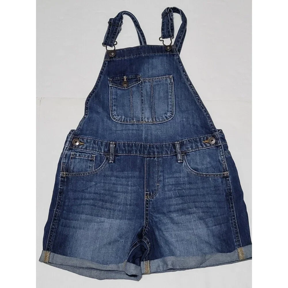 Oshkosh  Denim Overalls Size Kid's 12 Blue